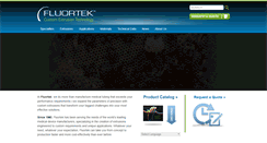 Desktop Screenshot of fluortek.com